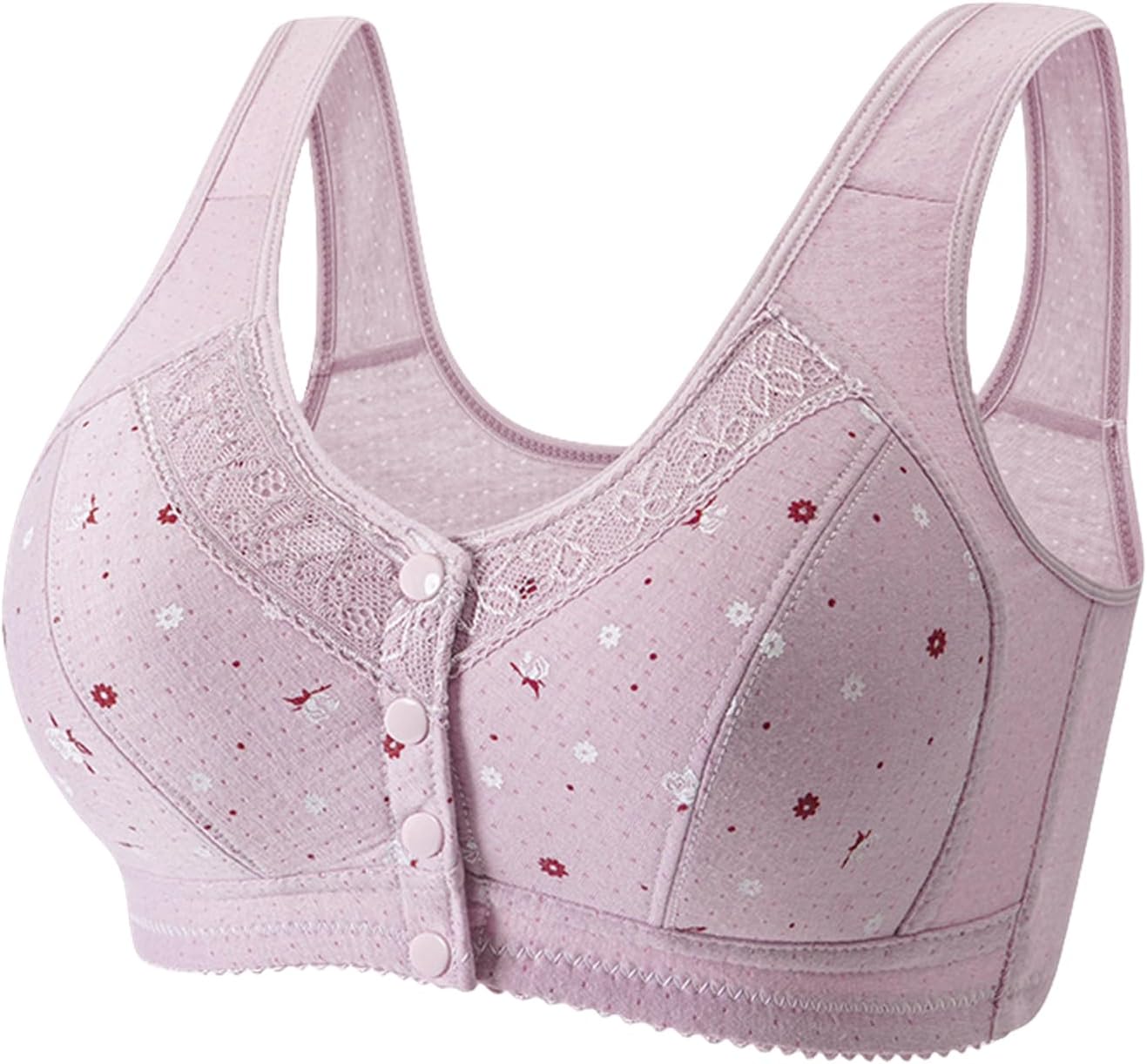 New Anti Sagging Front Open Colling Cotton Bra pack of 3