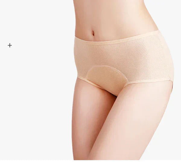 Pack of-2 Seamless Anti-Leak Menstrual Period, Leak-Proof Panties