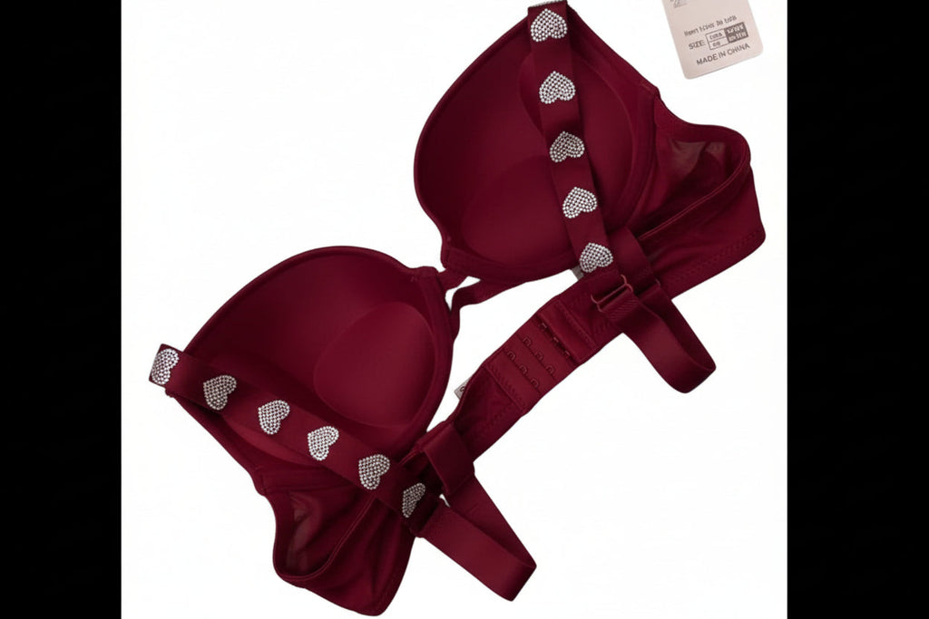 Heart Beats Strap Bra & Panty set