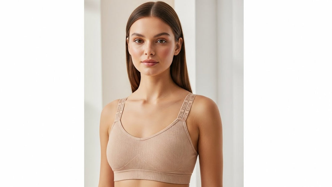 Love Secret Written Double Stripped Bralette