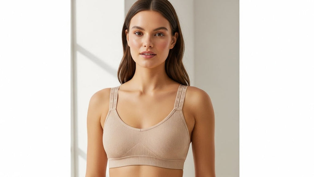 Love Secret Written Double Stripped Bralette